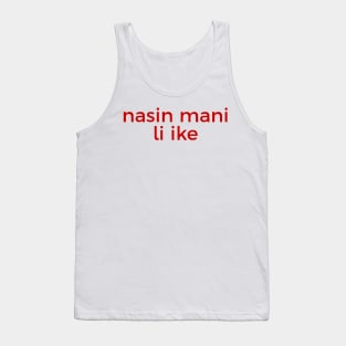 Capitalism Is Bad (Toki Pona) Tank Top